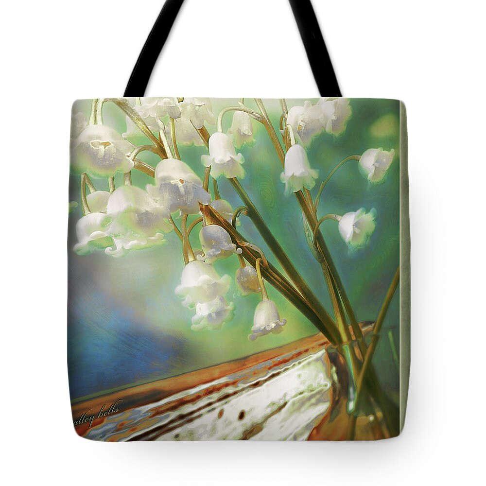 Flowers Tote Bag featuring the photograph Valley Bells by John Anderson