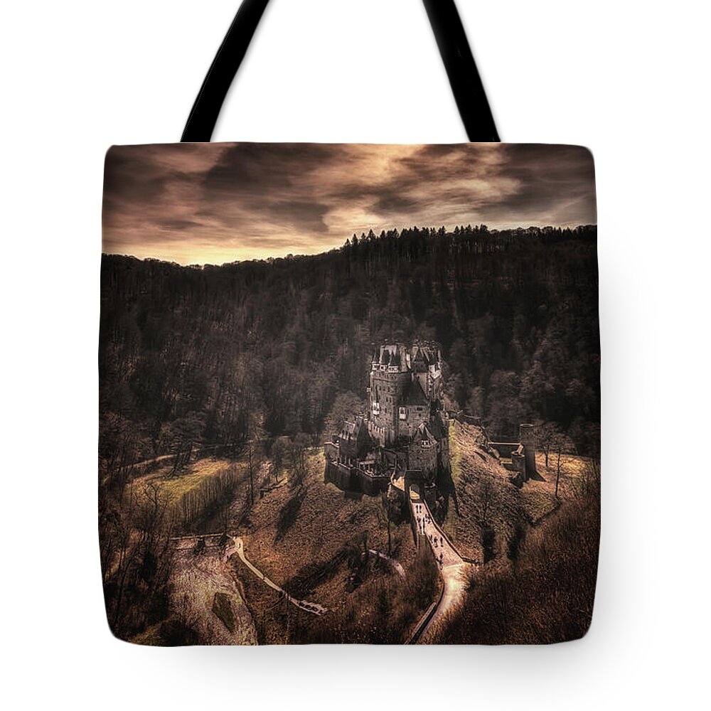 Castle Tote Bag featuring the photograph Valley of the King by Hans Zimmer