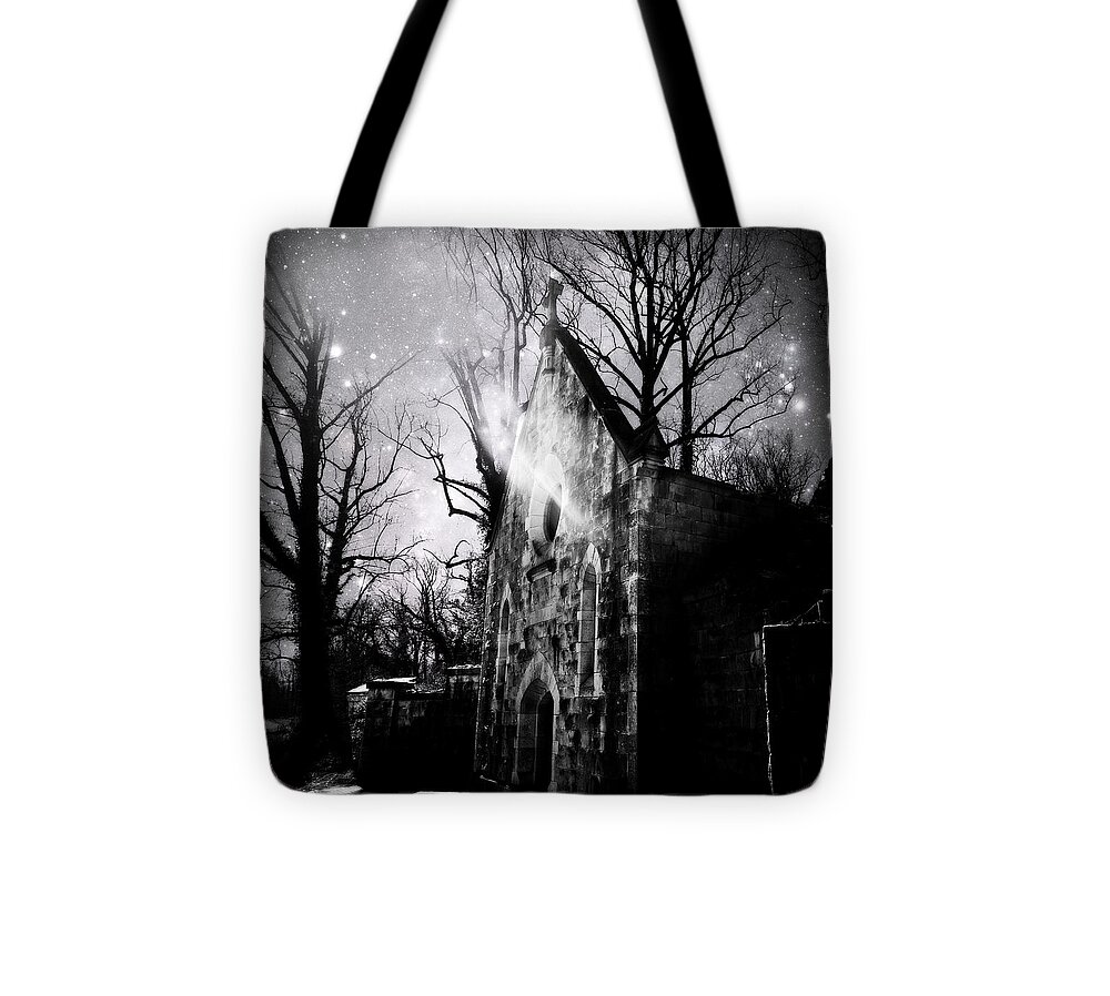 Vampiric Tendencies Tote Bag featuring the photograph Vampiric Tendencies by Dark Whimsy