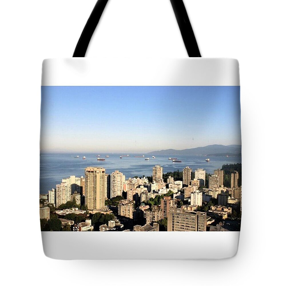 Vancouver Tote Bag featuring the photograph Vancouver by Melisa Liu