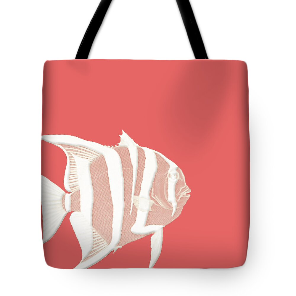 Digital Art Tote Bag featuring the painting Very Finny by Bonnie Bruno