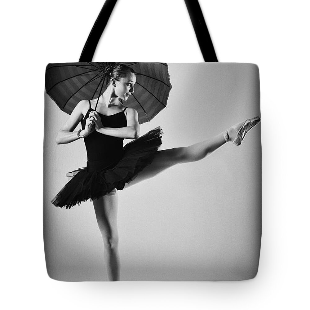 Blackandwhite Tote Bag featuring the photograph Very Pointey BW by Monte Arnold