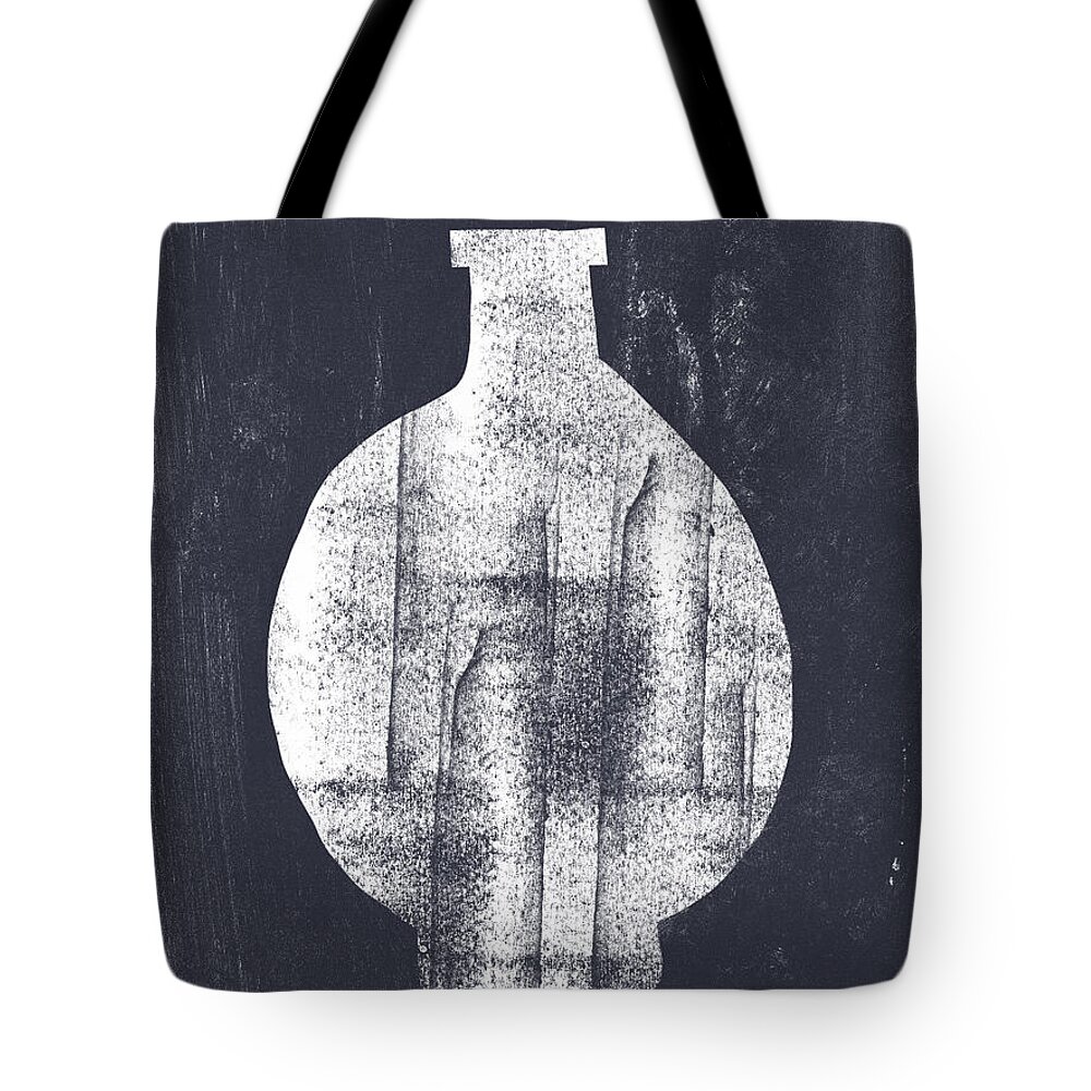 Vessel Tote Bag featuring the painting Vessel 1- Art by Linda Woods by Linda Woods