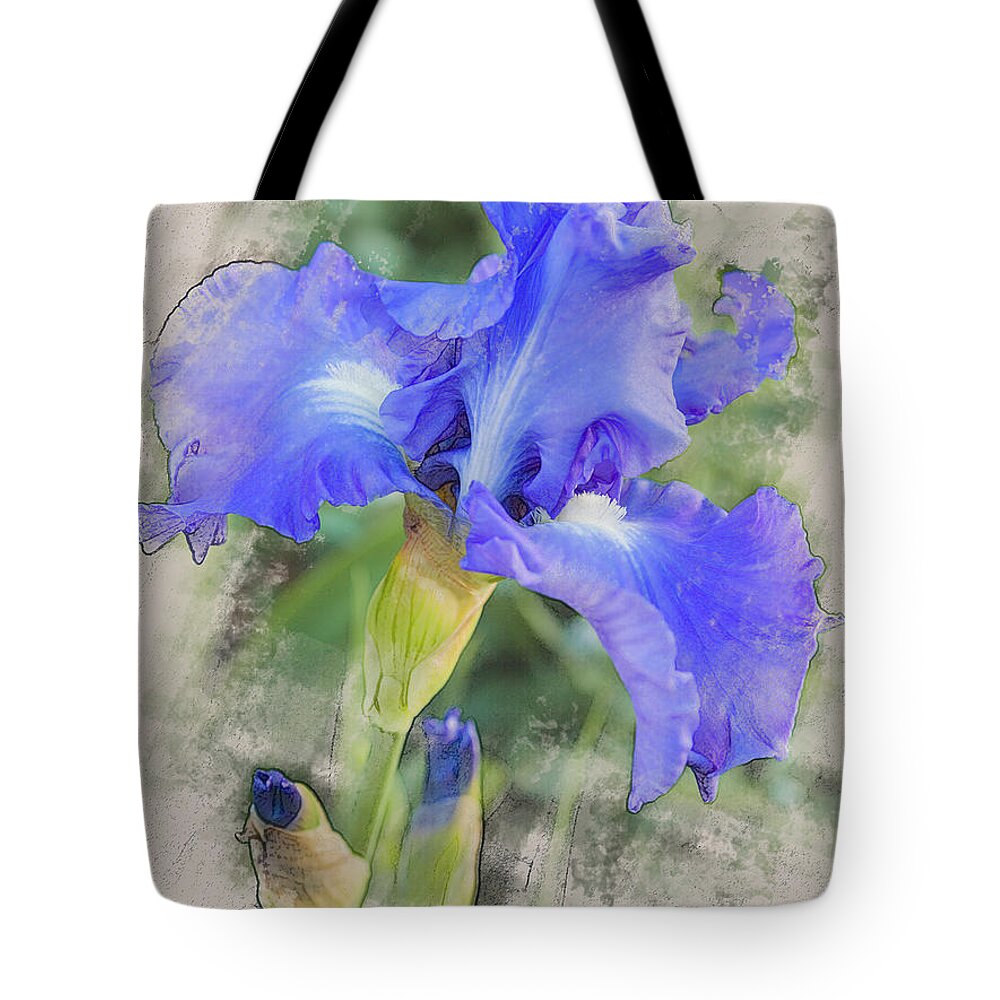 5dii Tote Bag featuring the digital art Victoria Falls by Mark Mille