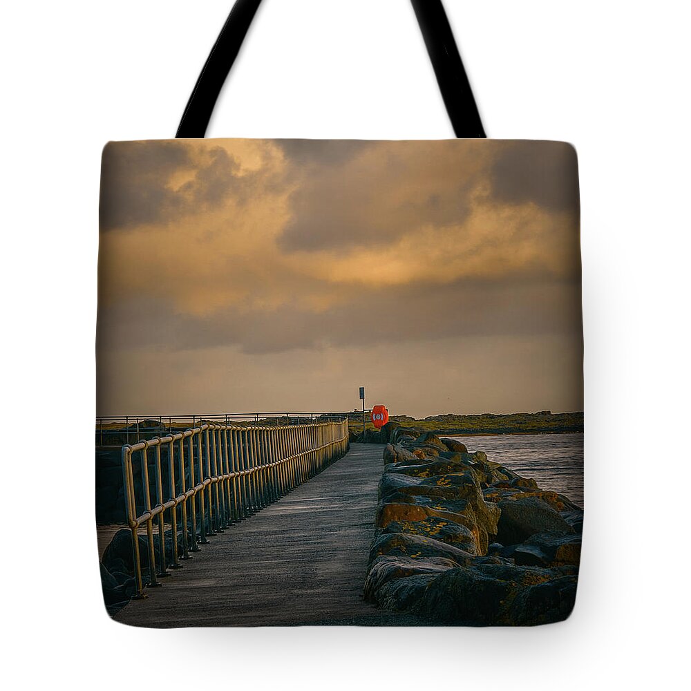 Nature Tote Bag featuring the photograph View at Staffin 1 #g9 by Leif Sohlman