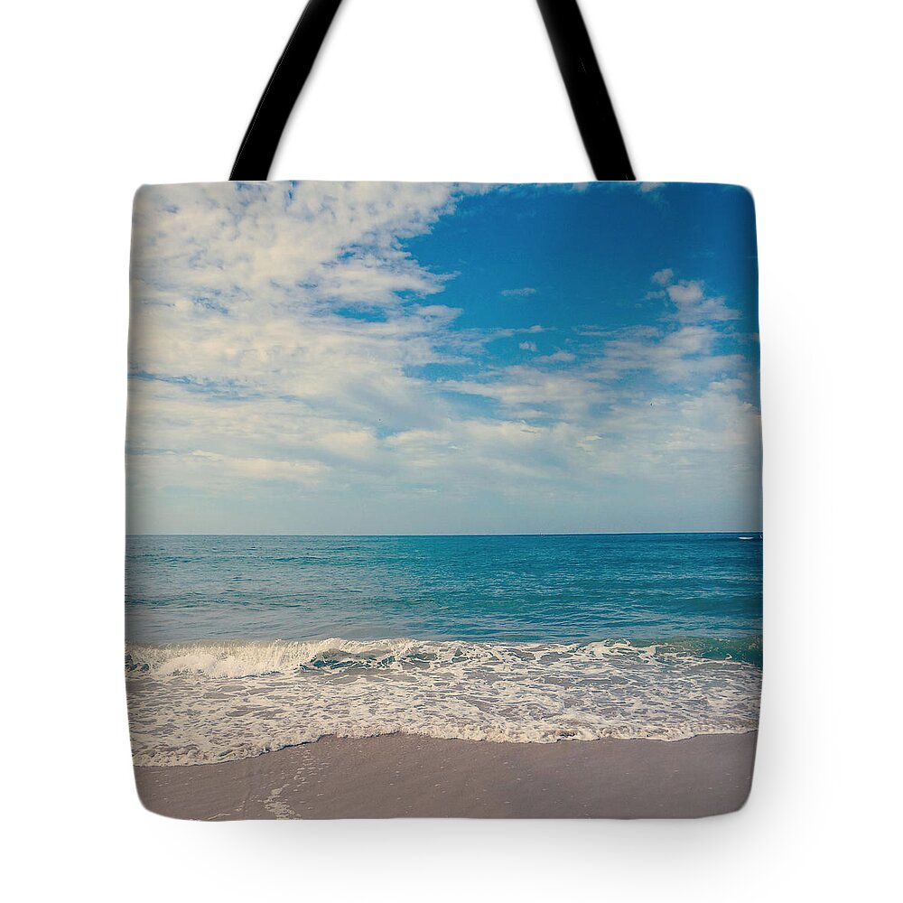 Shore Tote Bag featuring the photograph Vintage shore by Miguel Angel