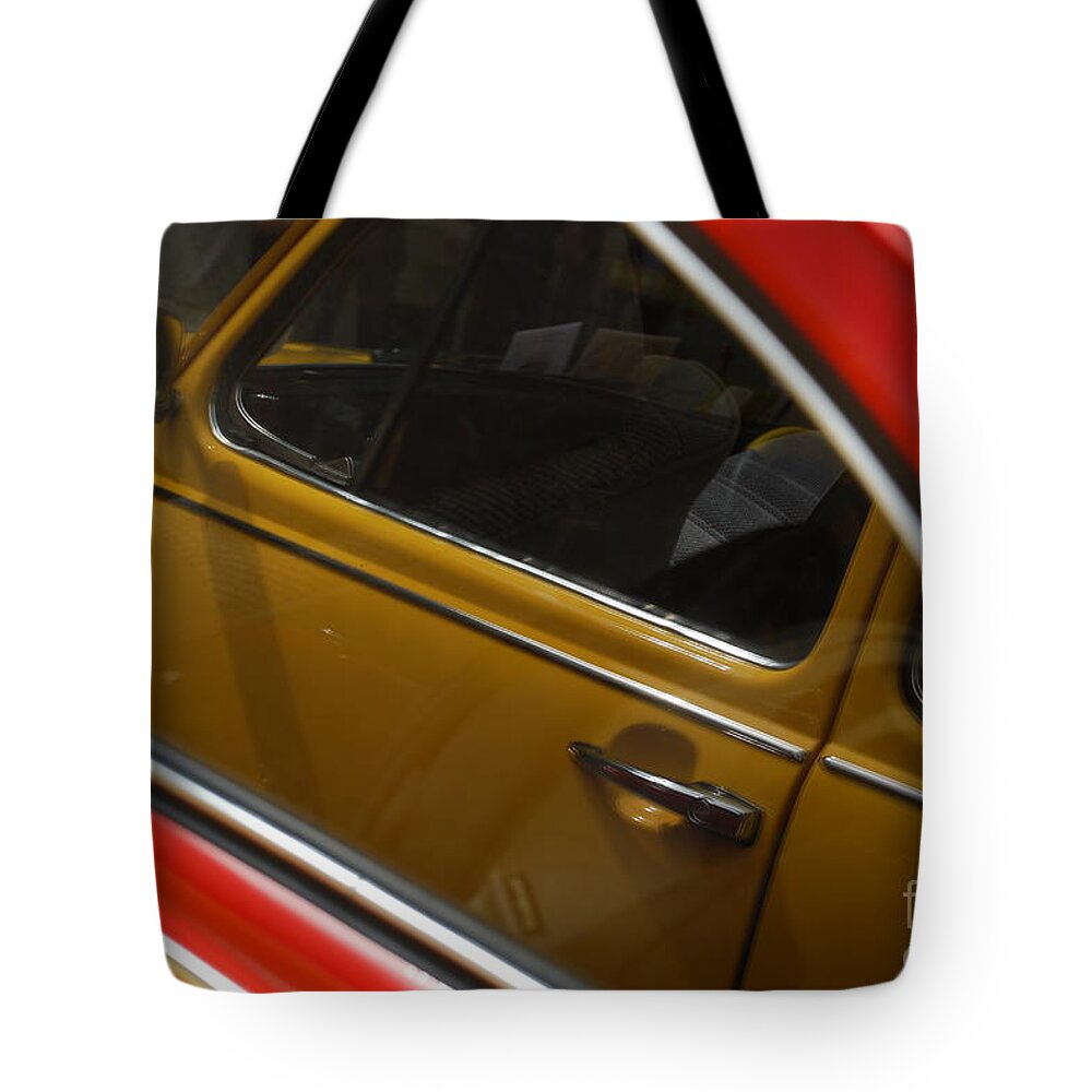 Car Tote Bag featuring the photograph Volkswagen Beetle /17/ by Oleg Konin