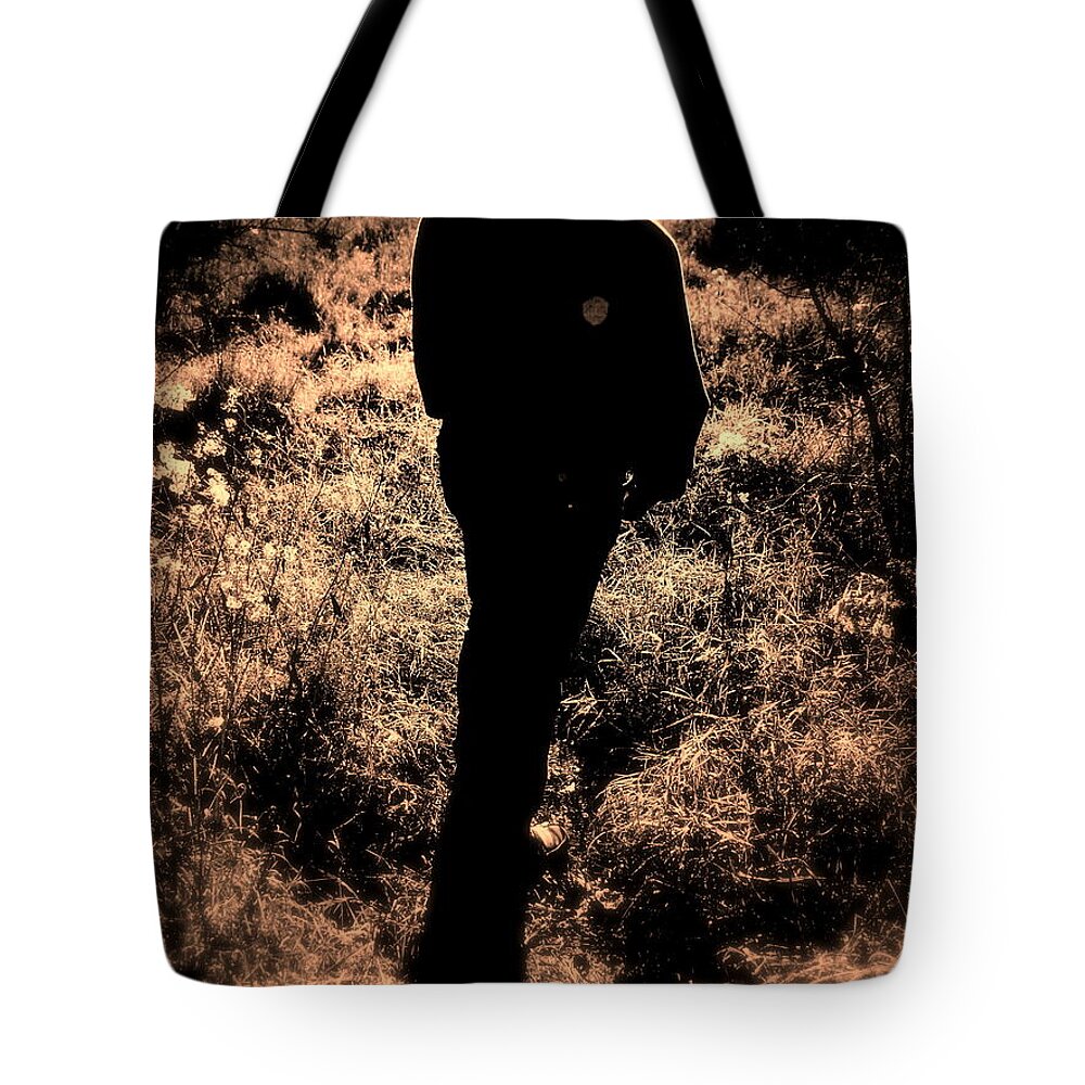Walk Tote Bag featuring the photograph Walk In The Park by Edward Smith