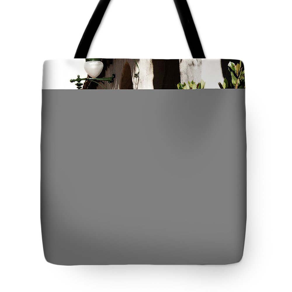 Patio Tote Bag featuring the photograph Walk With Me by Linda Shafer