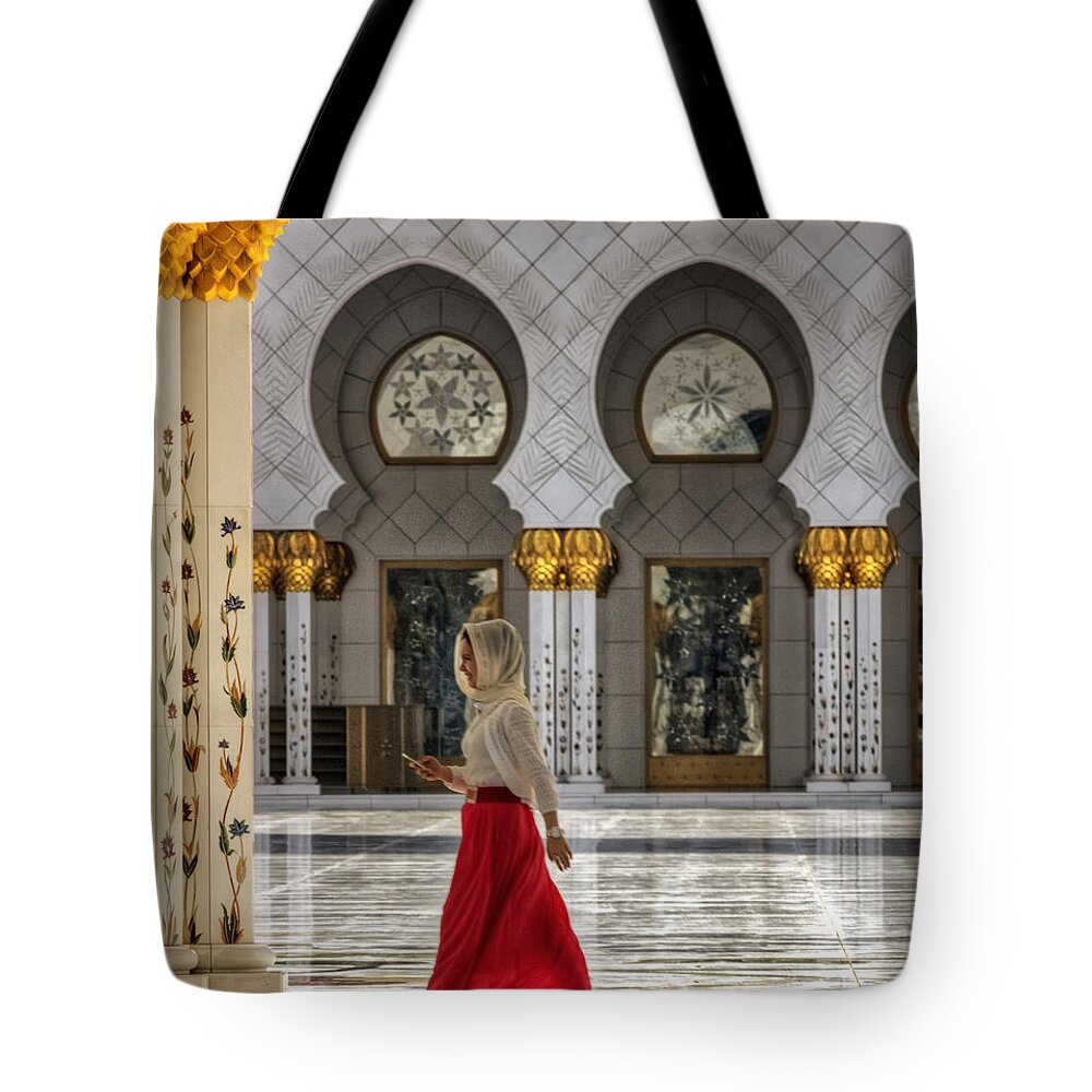 Ancient Tote Bag featuring the photograph Walking Temple by John Swartz