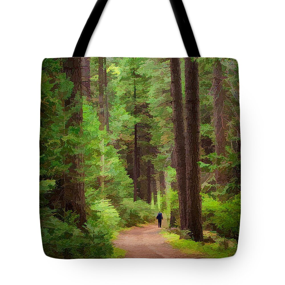 Art Tote Bag featuring the photograph Wandering by Susan Eileen Evans