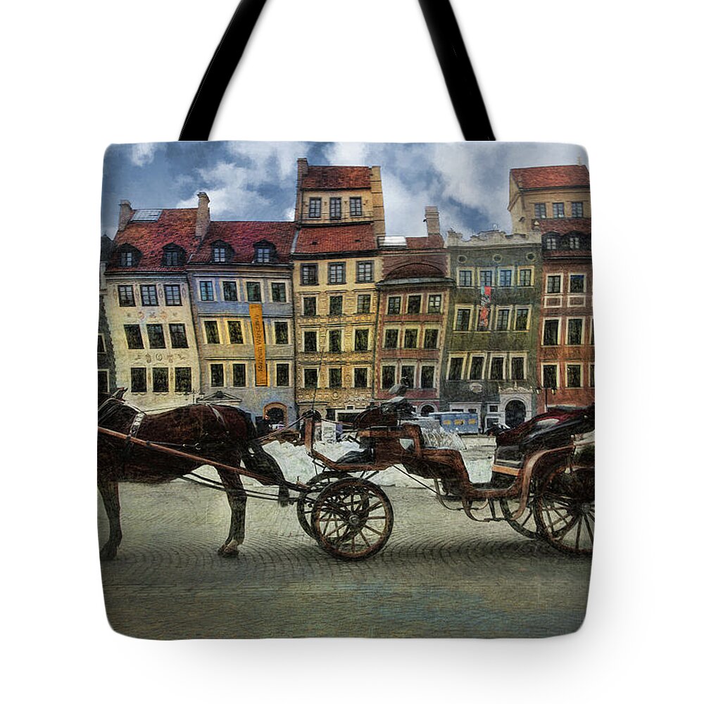  Tote Bag featuring the photograph Old Town in Warsaw # 30 by Aleksander Rotner