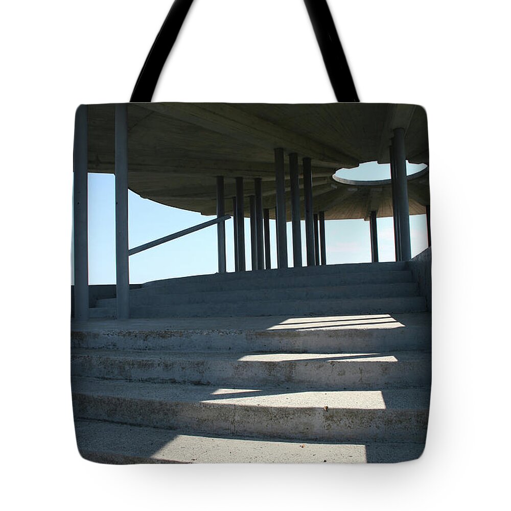 Washington Dam Pavilion Tote Bag featuring the photograph Washington Dam Pavilion by Dylan Punke