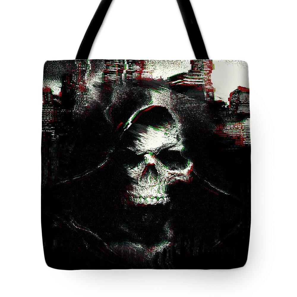 Watch Dogs Tote Bag featuring the digital art Watch Dogs 2 by IamLoudness Studio