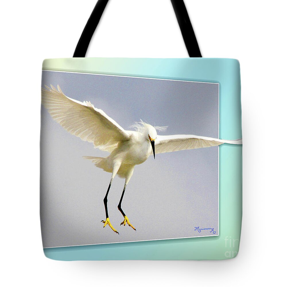 Fauna Tote Bag featuring the photograph Watch Out Below by Mariarosa Rockefeller