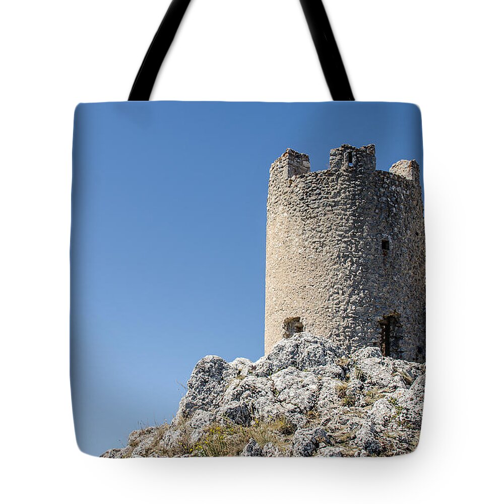 Italy Tote Bag featuring the photograph Watchtower of Heaven 2 by AM FineArtPrints