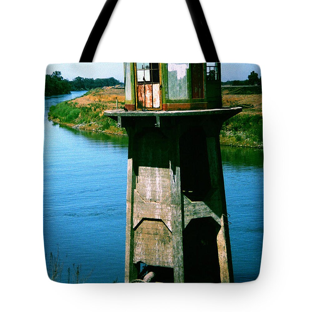 Water Treatment Tote Bag featuring the photograph Water Treatment by Peter Piatt