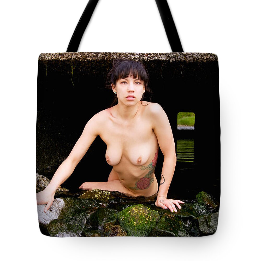 Photography Tote Bag featuring the photograph Water Works by Sean Griffin