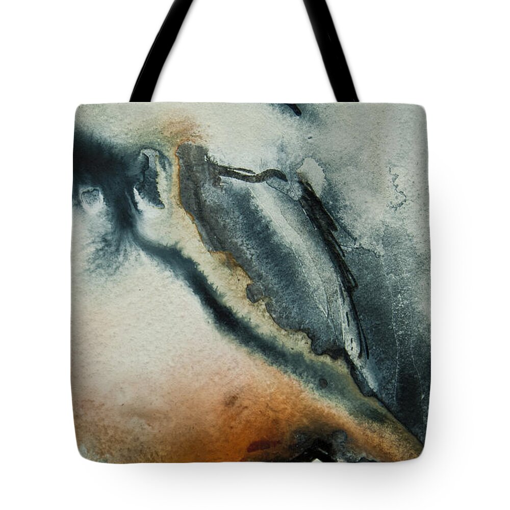 Birds Tote Bag featuring the painting Watercolor Chickadee by Jani Freimann