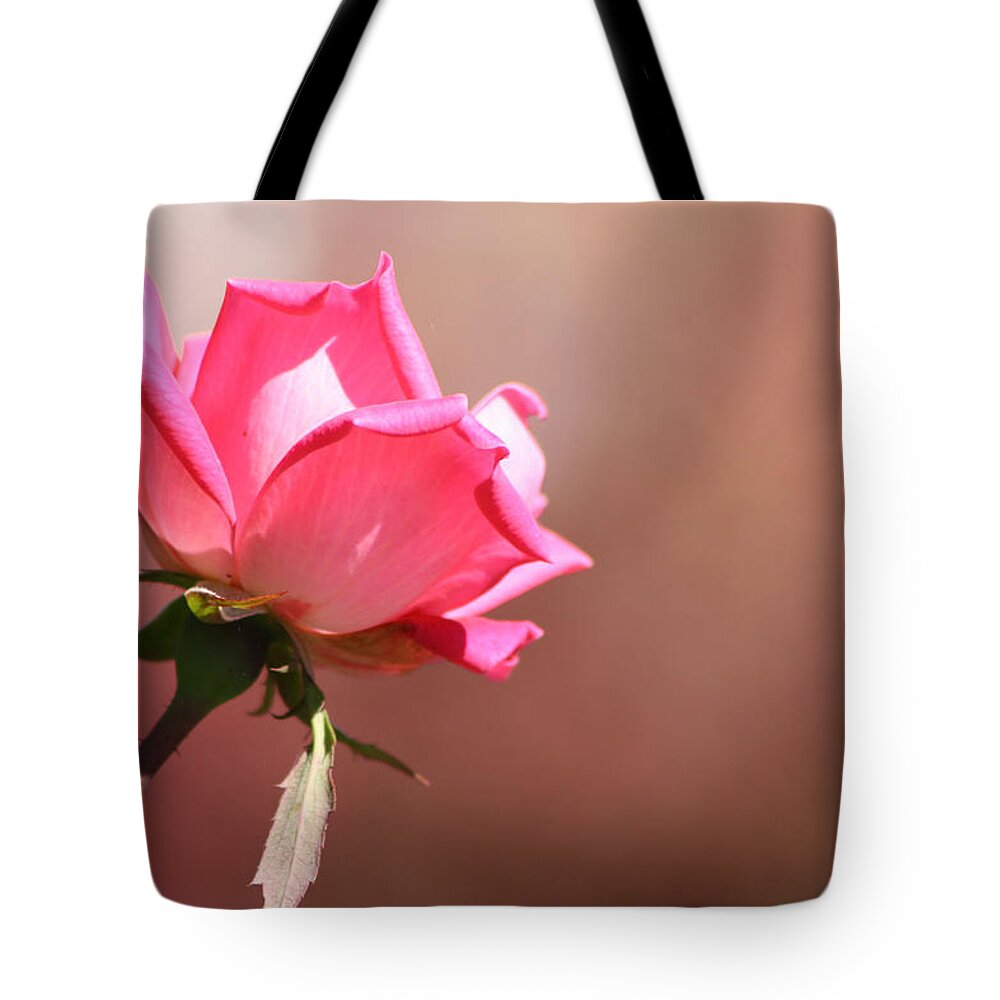 Rose Tote Bag featuring the photograph Watercolor Rose by Michele Wilson