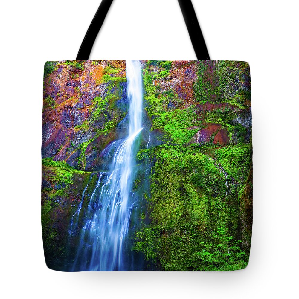 Waterfall Tote Bag featuring the photograph Waterfall 2 by Jason Brooks