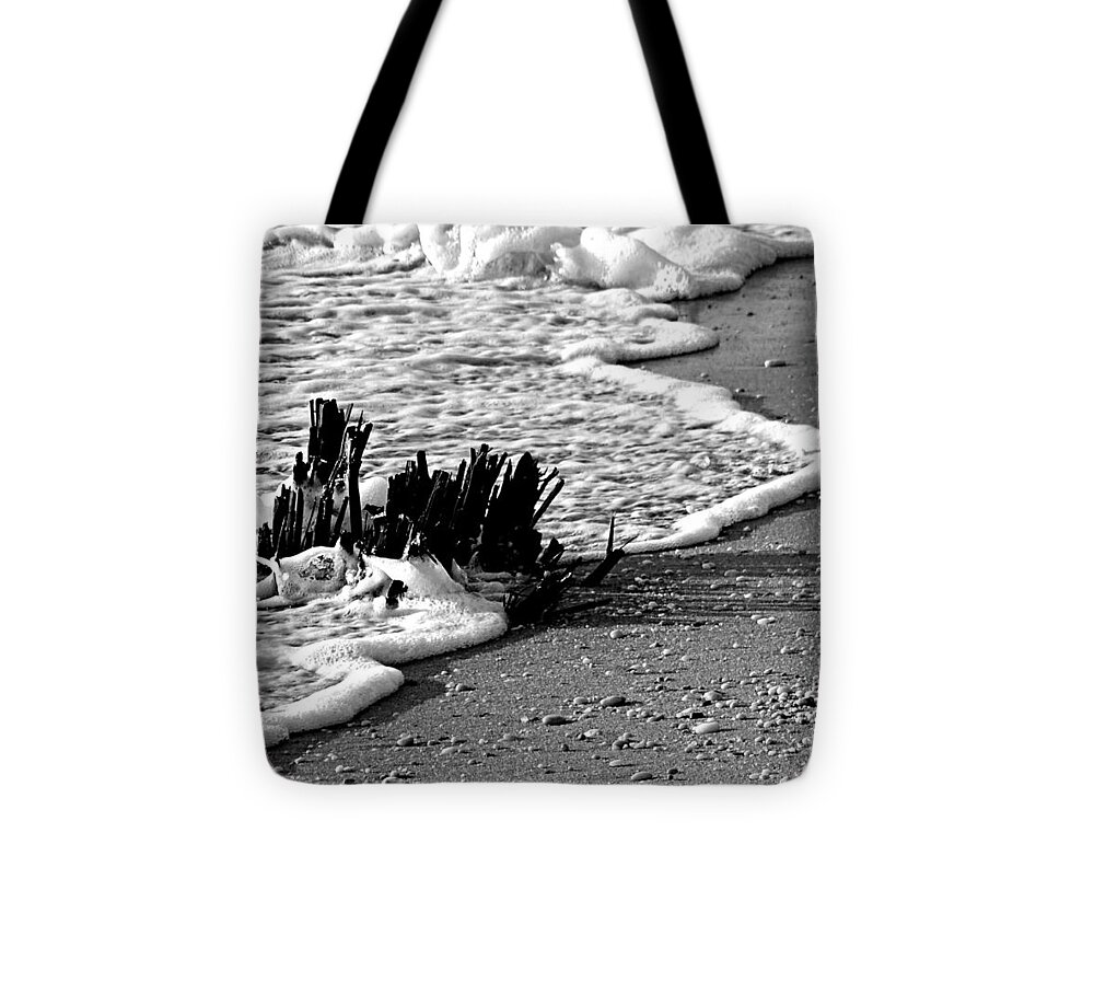 Water's Edge Tote Bag featuring the photograph Water's Edge by Dark Whimsy