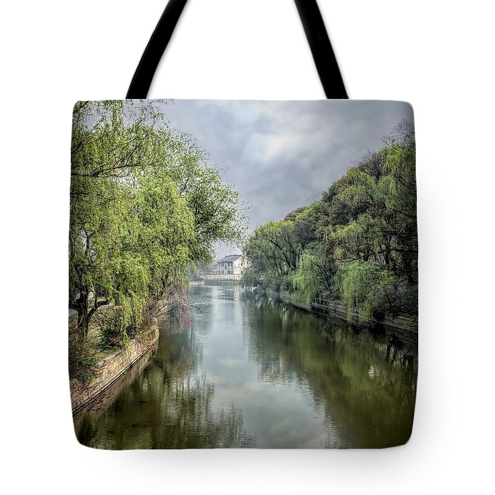 House Tote Bag featuring the photograph Waterway by Ike Krieger