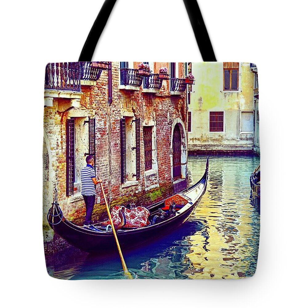 Venice Tote Bag featuring the photograph Waterworld by Shannon Kelly