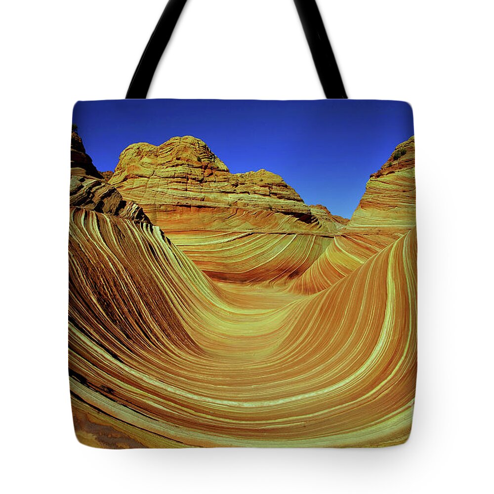 Arizona Tote Bag featuring the photograph Wave by Roxie Crouch