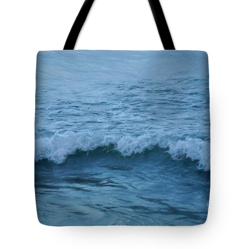 Waves Tote Bag featuring the photograph waves I by HD Connelly