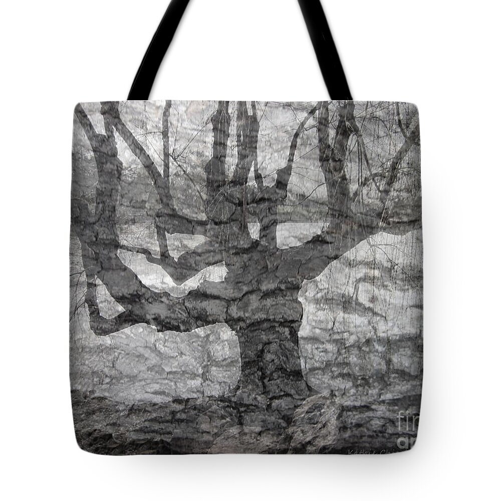 Photographic Art Tote Bag featuring the photograph Weeping Willow by Kathie Chicoine