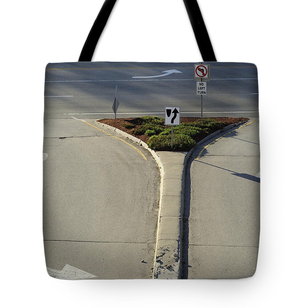 Street Tote Bag featuring the photograph Welcome to Driver's Ed by Luke Moore