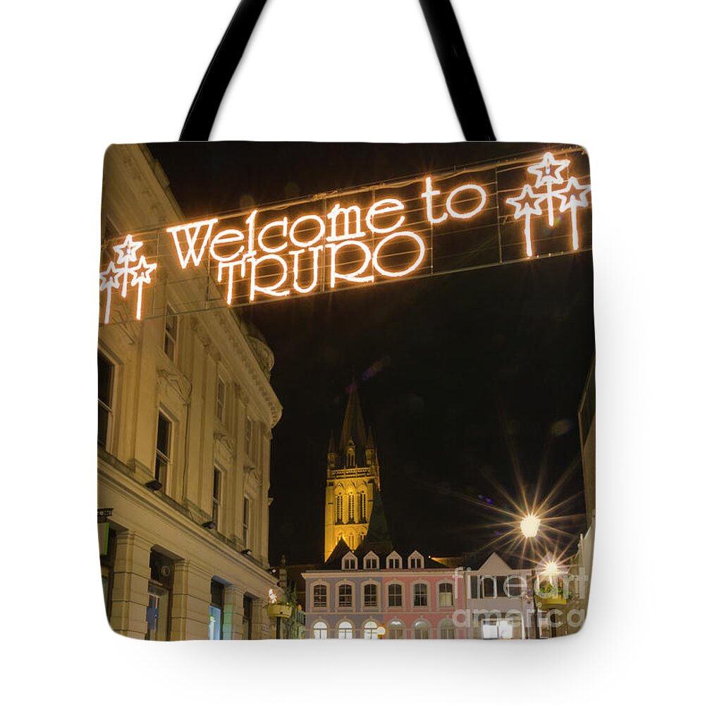 Truro Tote Bag featuring the photograph Welcome to Truro by Terri Waters