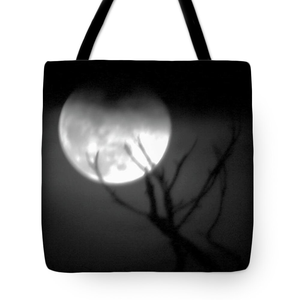 Photo For Sale Tote Bag featuring the photograph Werewolf Moon by Robert Wilder Jr
