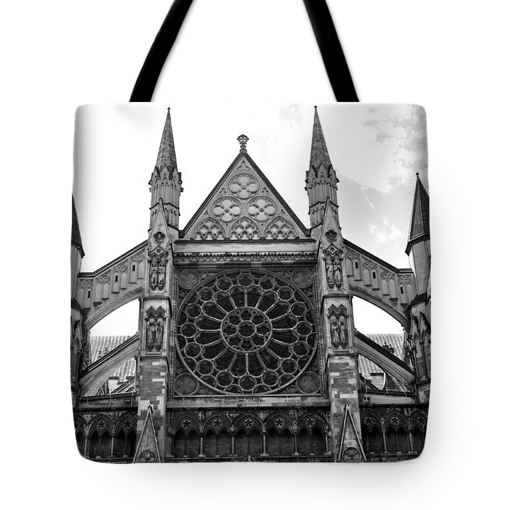 Westminster Abbey Tote Bag featuring the photograph Westminster Abbey by Andrew Dinh