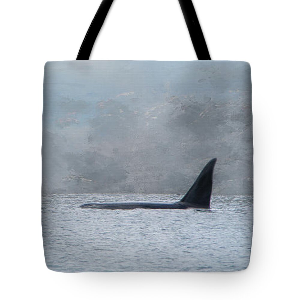Whale Tote Bag featuring the photograph Upon the Blue Sea by Marilyn Wilson