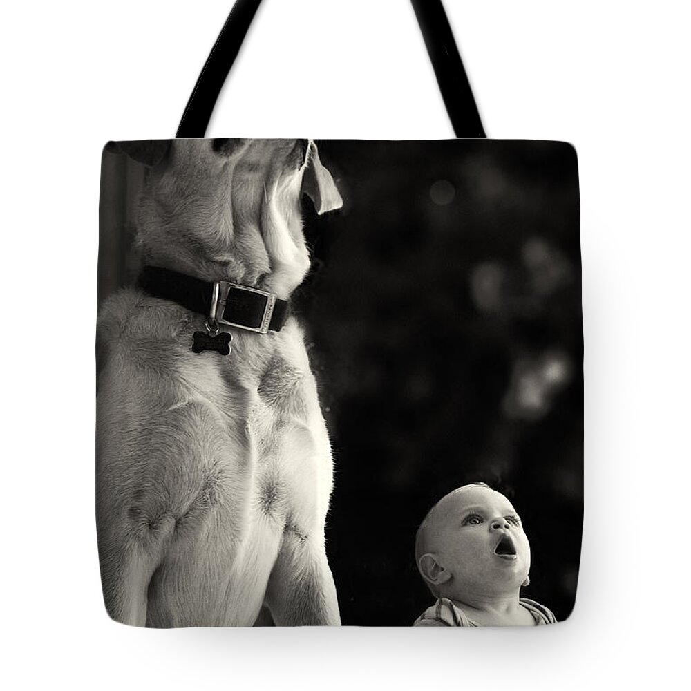Child Tote Bag featuring the photograph What Is That by Stelios Kleanthous