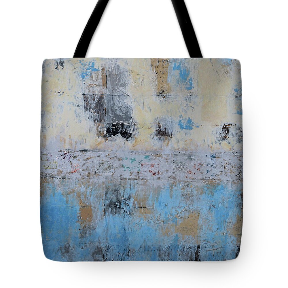Original Tote Bag featuring the painting What Was Is by Jim Benest
