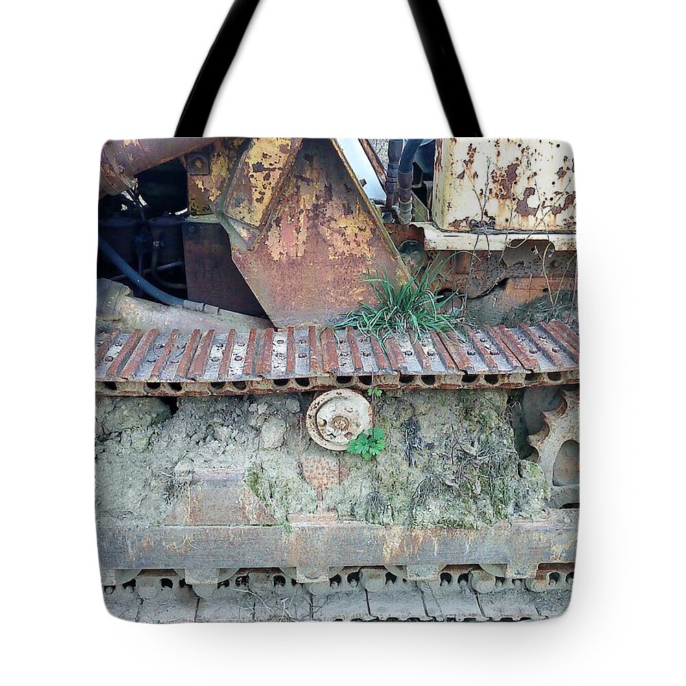 Caterpillar Season Tote Bag featuring the photograph Wheel Of Time by Wolfgang Schweizer