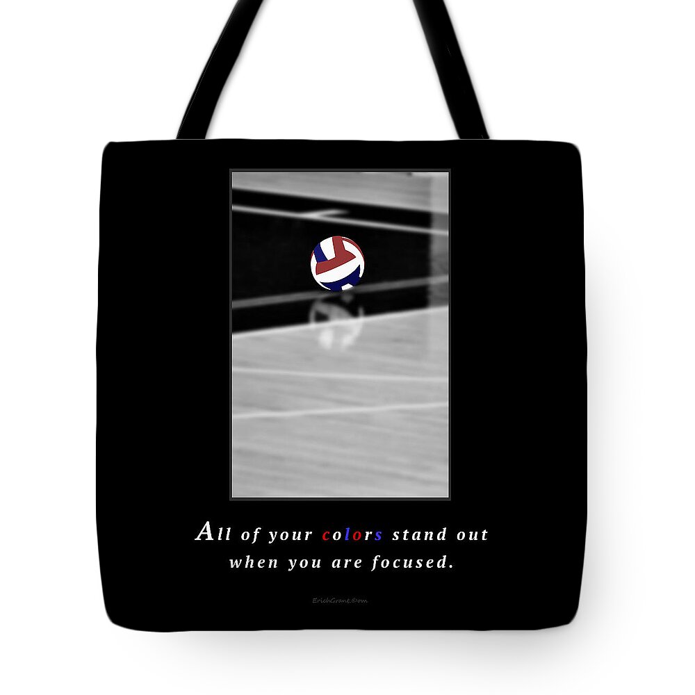 Texas Tote Bag featuring the photograph When You Are Focused by Erich Grant