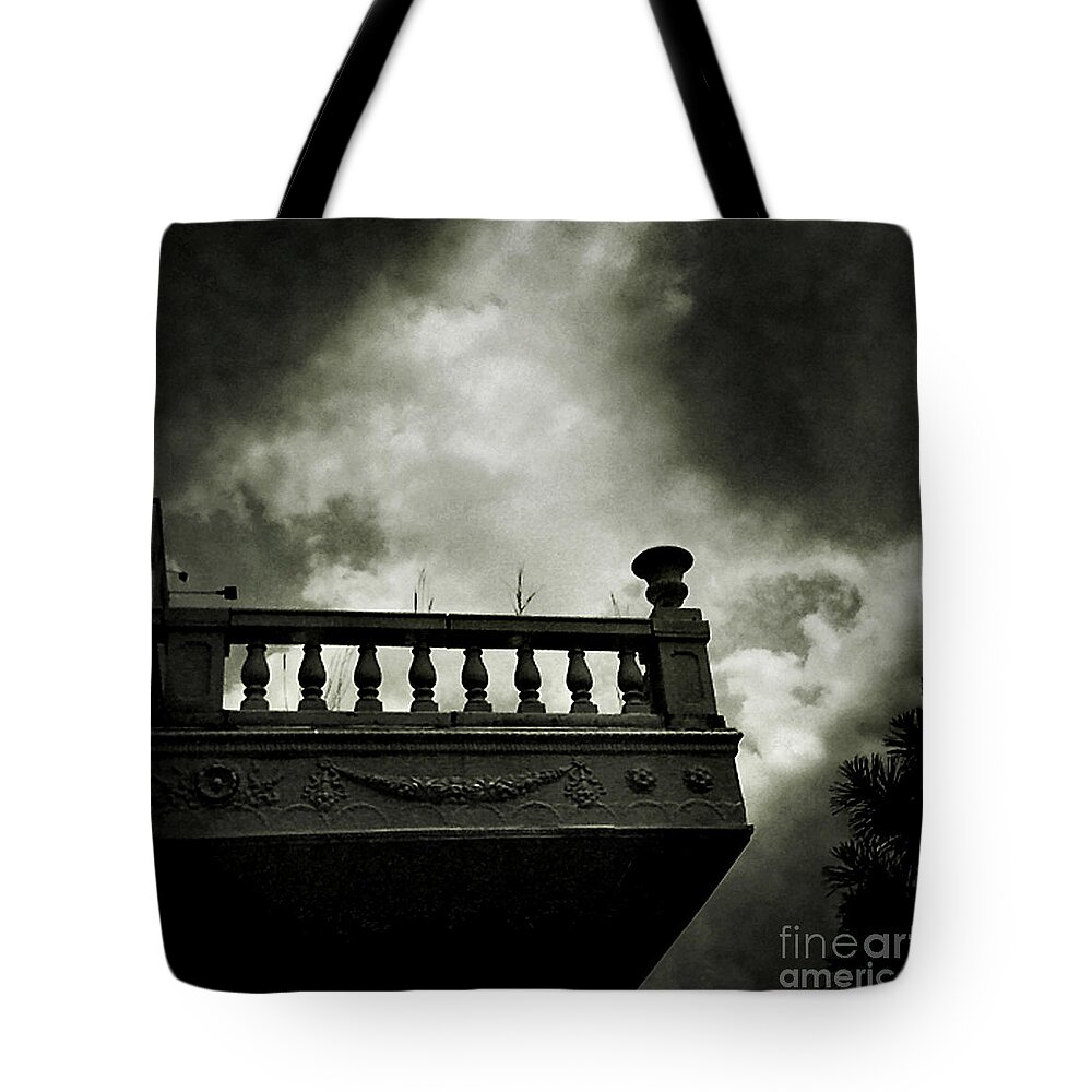 Balcony Tote Bag featuring the photograph Wherefore Art Thou Romeo by Onedayoneimage Photography