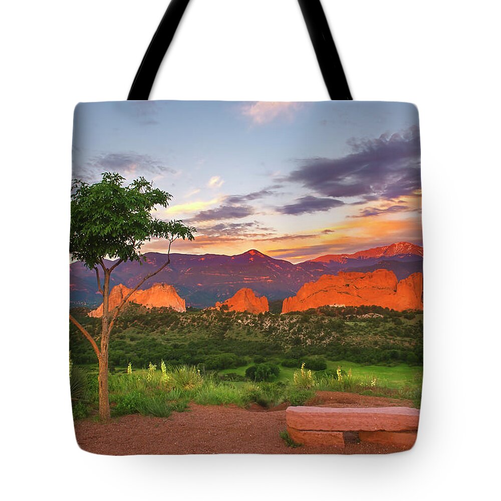 Colorado Tote Bag featuring the photograph Where Beauty Overwhelms by Tim Reaves