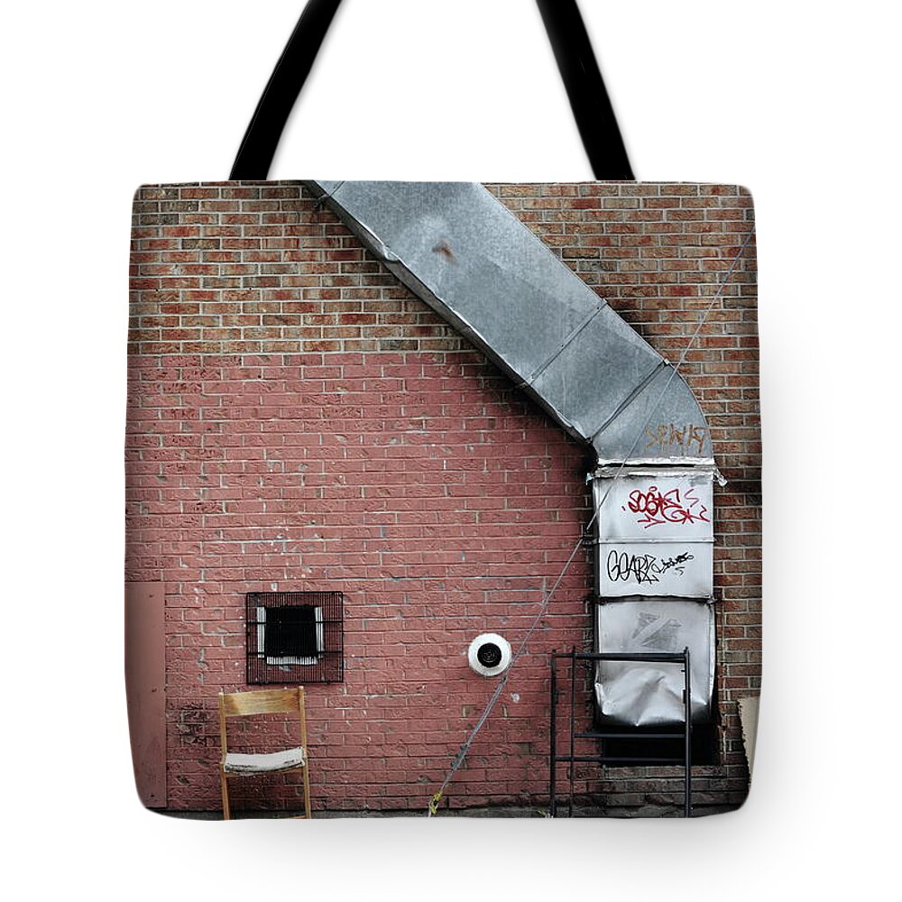 Urban Tote Bag featuring the photograph Where He Smokes by Kreddible Trout