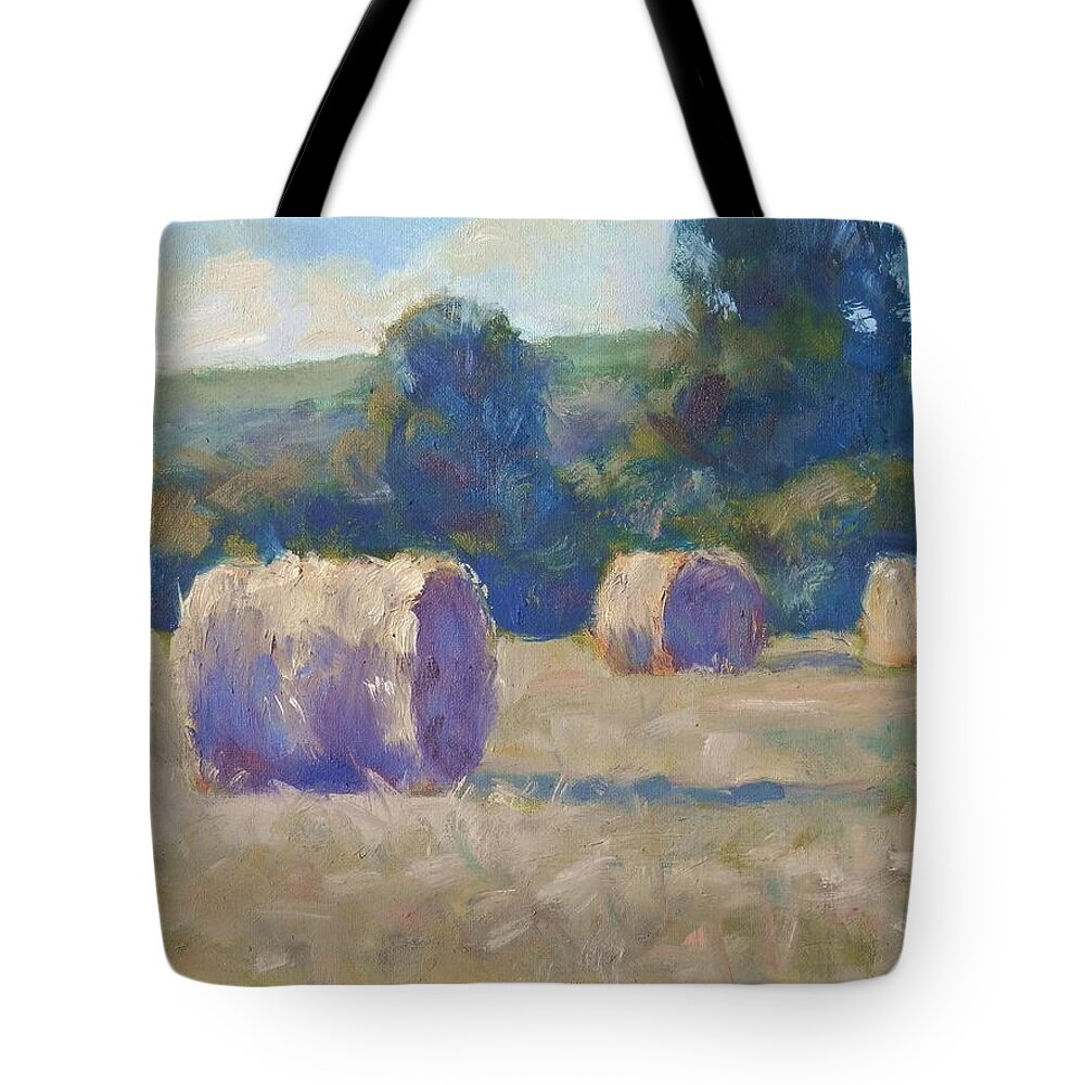 Nature Tote Bag featuring the painting ...While the Sun Shines by Michael Camp