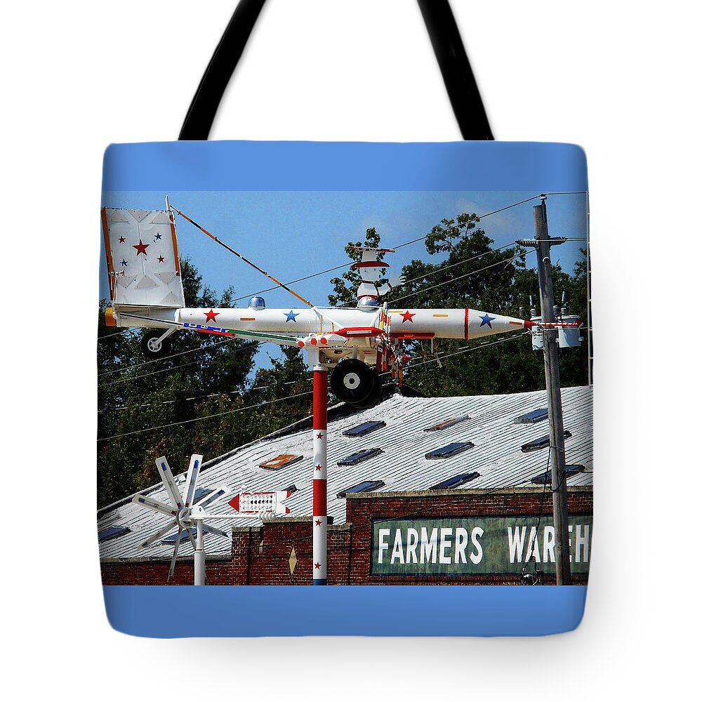 Wilson Tote Bag featuring the photograph Whirligigs 4 by Ron Kandt