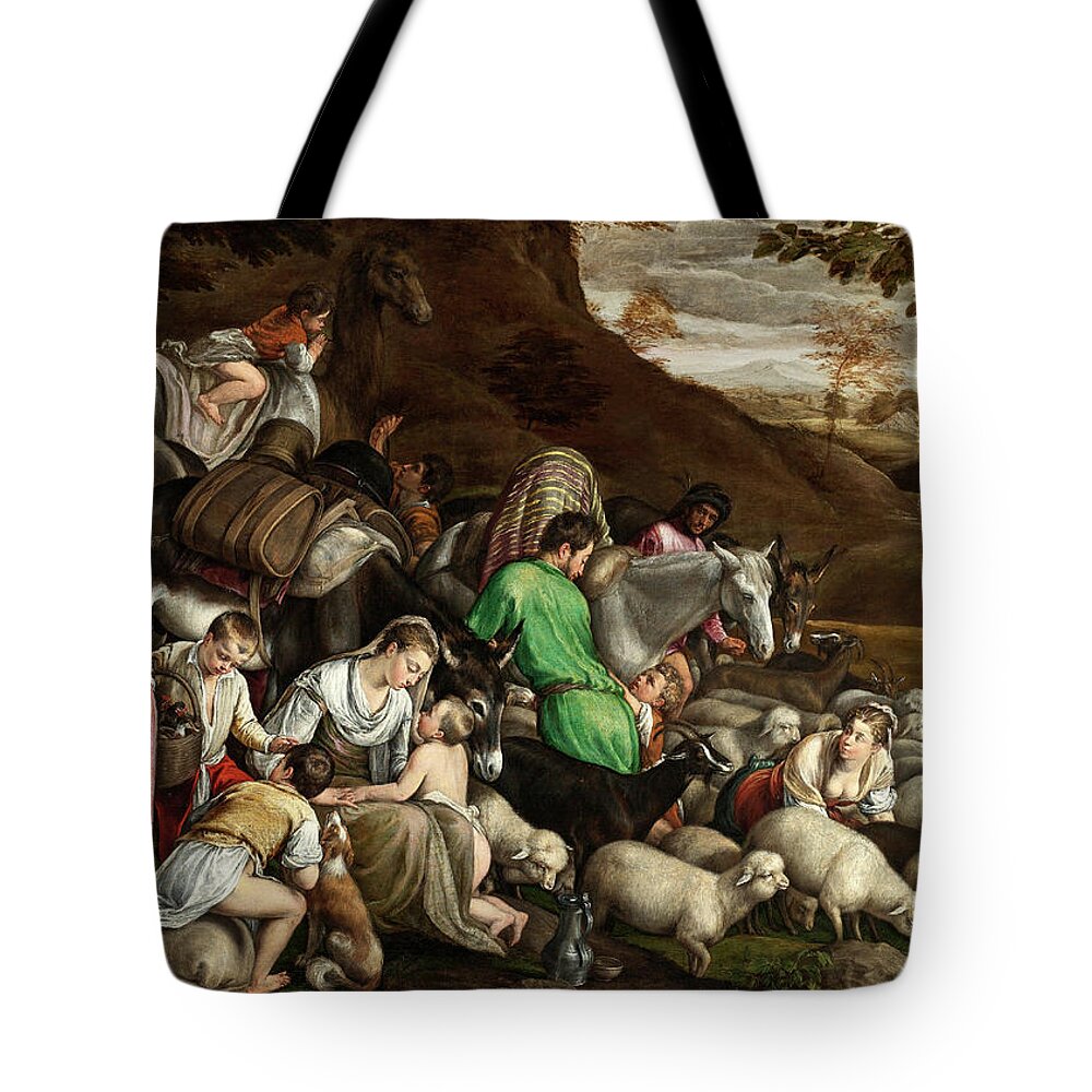 Photograph Tote Bag featuring the photograph White Lambs by Munir Alawi