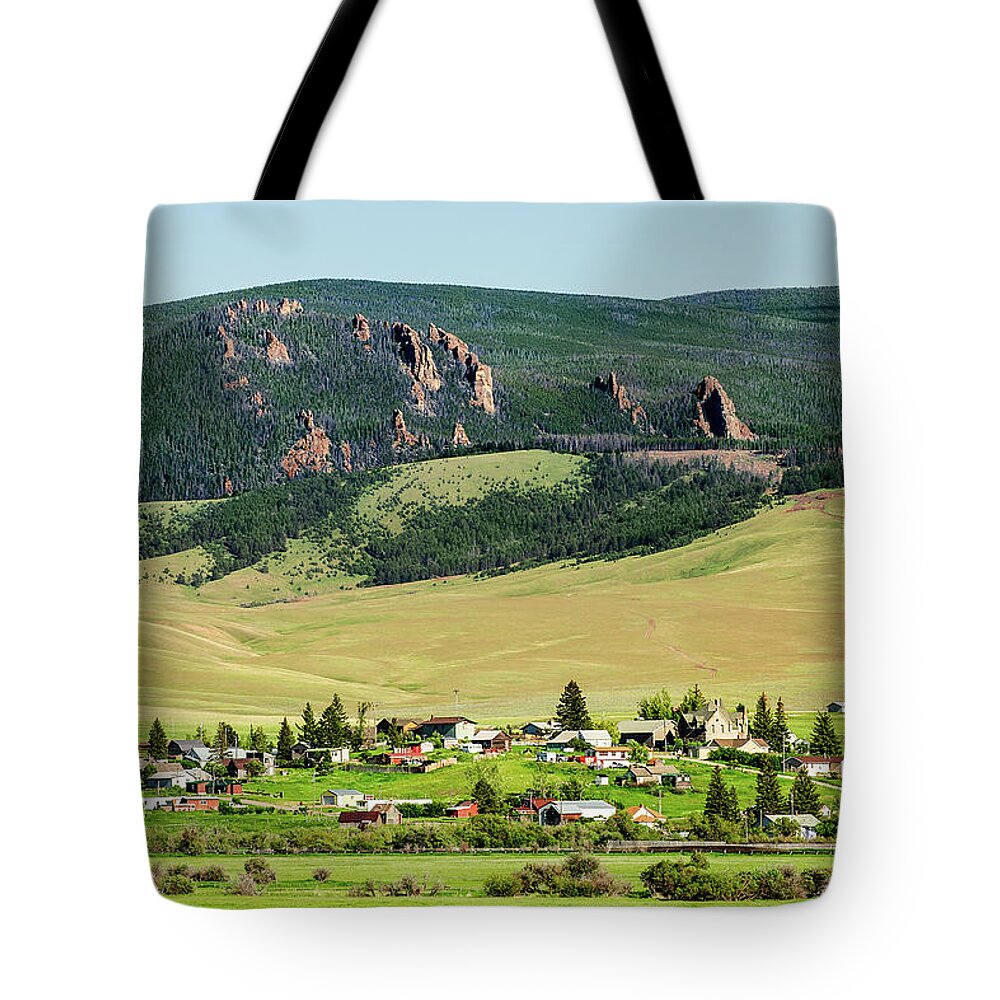 White Sulphur Springs Tote Bag featuring the photograph White Sulphur Springs by Todd Klassy