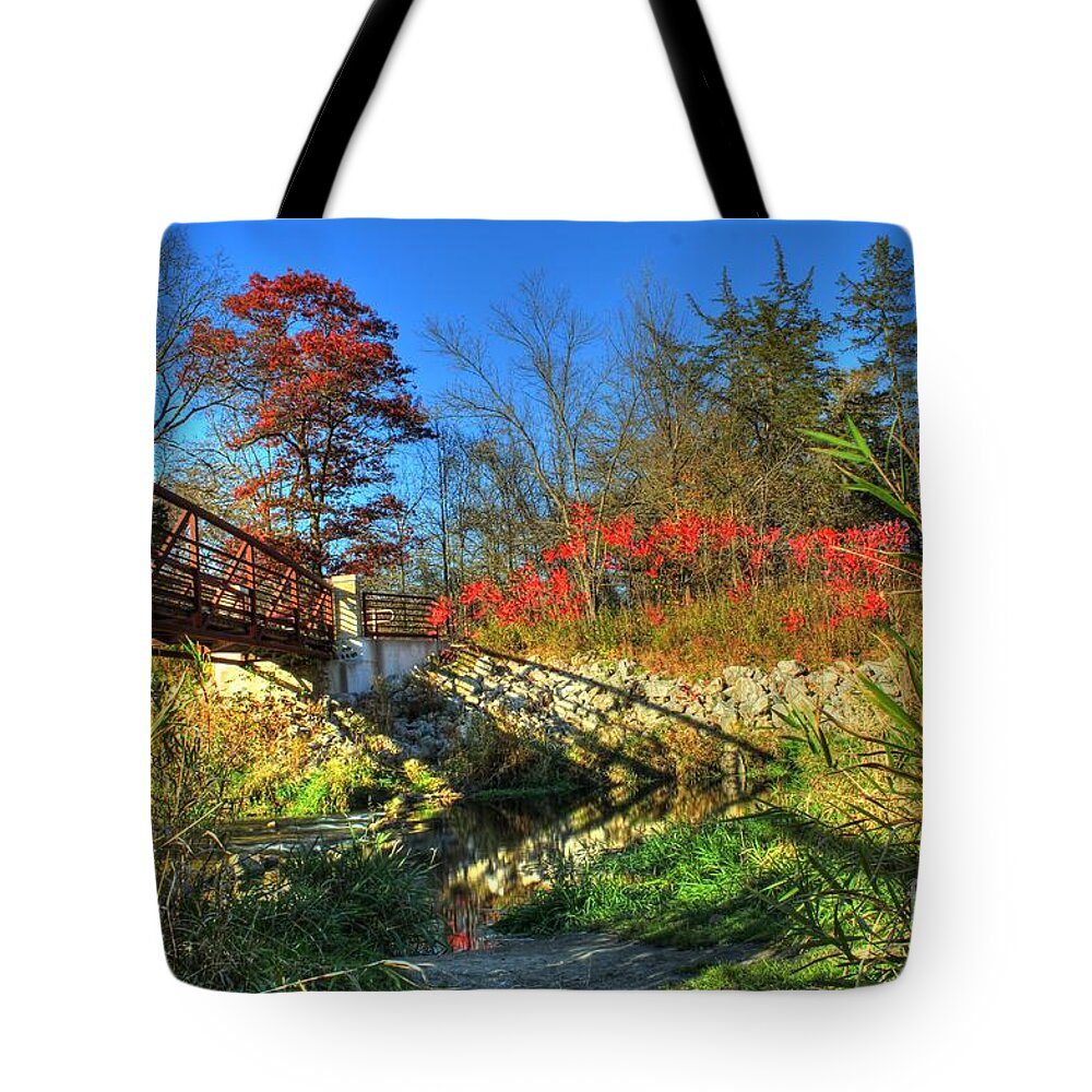 White Water State Park Tote Bag featuring the photograph White Water State Park 2 by Jimmy Ostgard