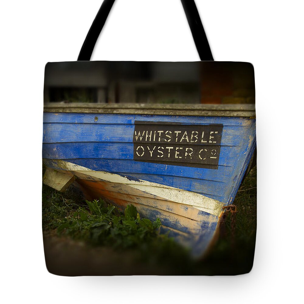 Whitstable Tote Bag featuring the photograph Whitstable Oysters by David French