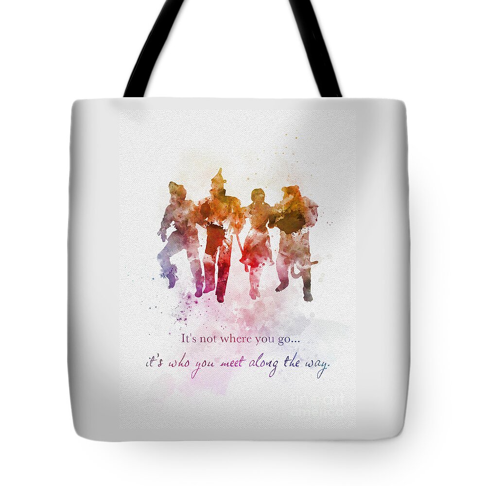 The Wonderful Wizard Of Oz Tote Bags